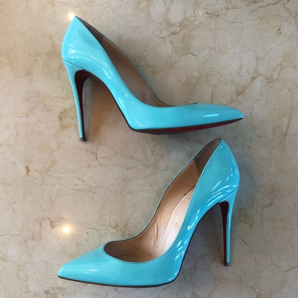 Christian Louboutin Shoes - Christian Louboutin Pigalle Tiffany Blue Aqua 38.5